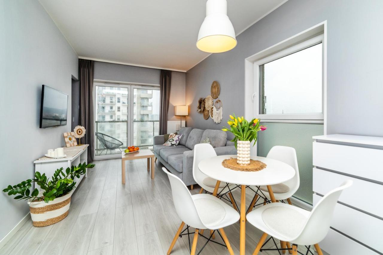 Apartament Boho W Albatross Towers Gdańsk Kültér fotó