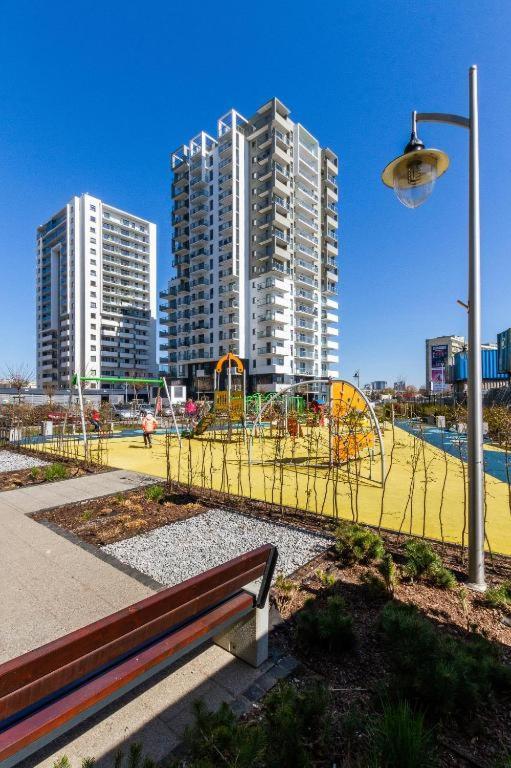 Apartament Boho W Albatross Towers Gdańsk Kültér fotó